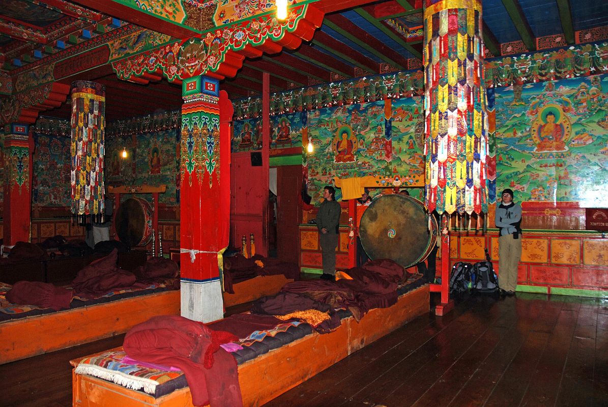 20 Tengboche Gompa - Wide View Of Back Of Room